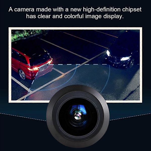 CCD HD Peruutuskamera IP68 170 astetta Pysäköintikamera rekisterikilven valolle Sopii Renault Fluence Duster Megane nro 30445