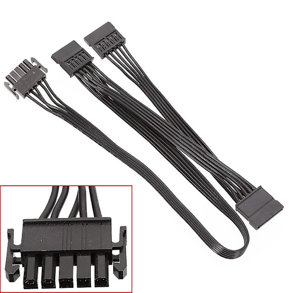 TS-5pin - 3-porttinen Sata-oheisvirtalähdekaapeli Enermaxin modulaariseen virtalähteeseen
