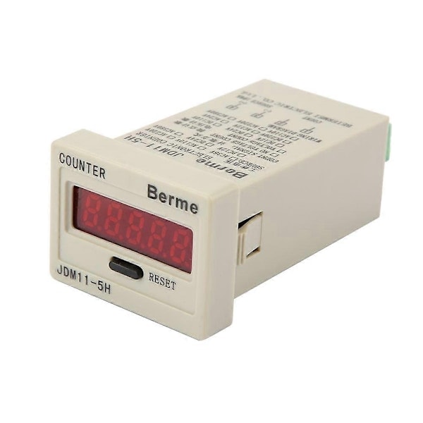 JDM11-5H5 Digital Display Elektronisk Akkumulerende Tæller DC 12V-Perfet