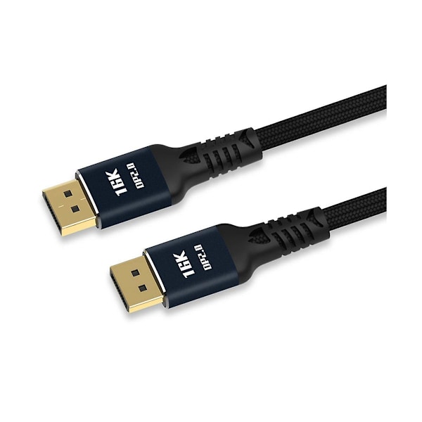 TS-Displayport2.0 HD Videokabel 16k@60hz 80gbps Datagrafikk Skjermkabel For PC Laptop Monitor
