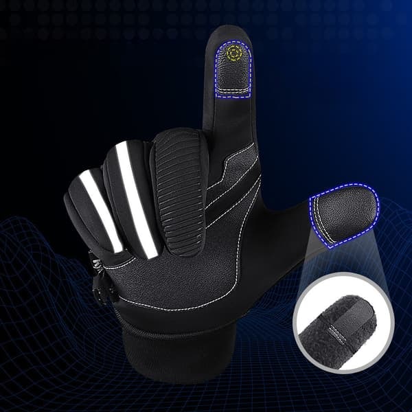 TS-Varma sportshandsker med touch XL - Sort