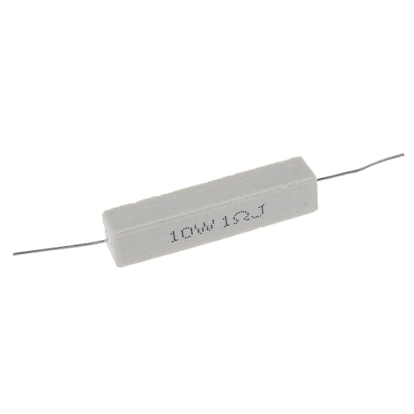 TS-10 kpl lankaeristeinen keraaminen sementtivastus 1 Ohm 5% 10w Watti