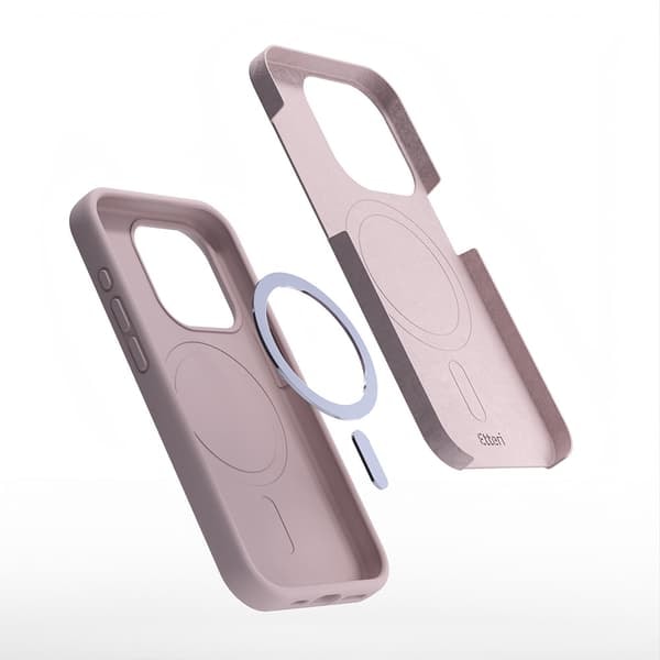 TS-Etteri Silikonskal med MagSafe för iPhone 16 - Ljusrosa