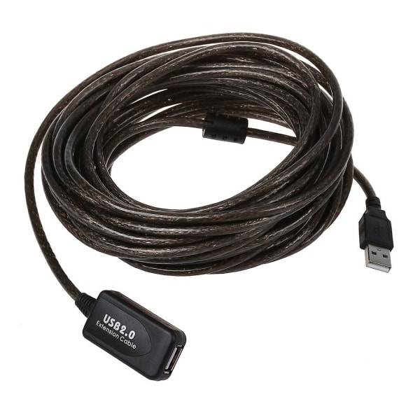 10m USB 2.0 Förlängningskabel Aktiv/Repeater 480 Aktiv USB Förlängningskabel