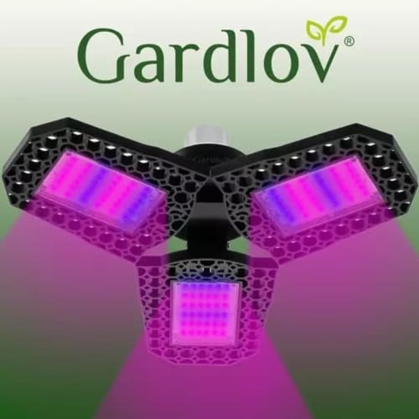 Kasvilamppu - Kasvivalaisin 3 LED-paneelilla