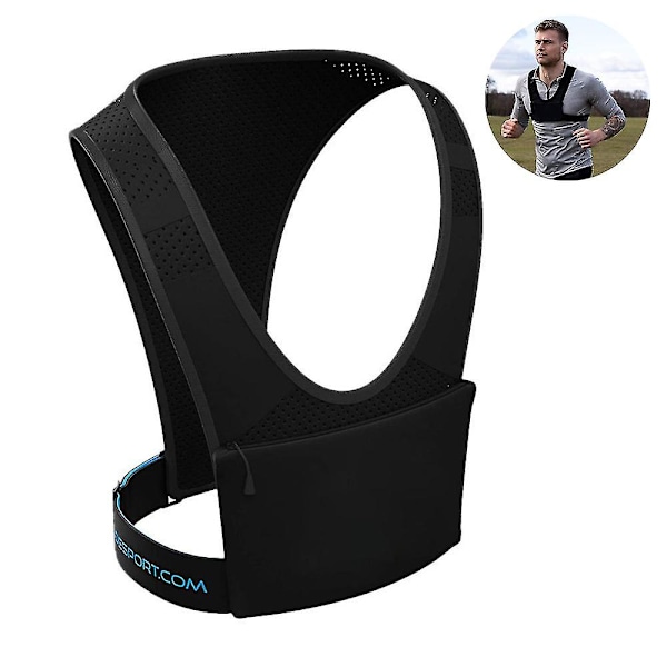 1 stk Løpe Telefonholder Vest | Brystlomme | Lettvektig