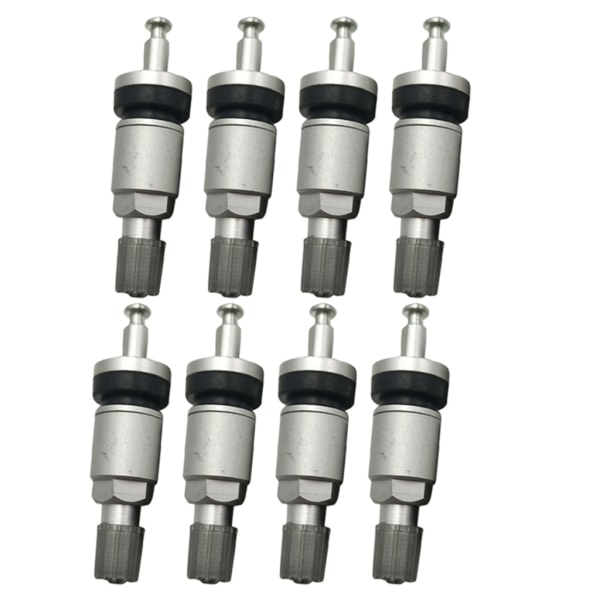 8 kpl TPMS-rengasventtiilit Alumiiniseos Rengasventtiilit Rengaspaineen seurantajärjestelmä Anturiventtiili Spindelkorjaussetti - Perfet