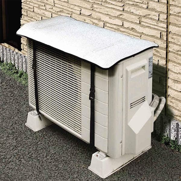 TS-Regnbeskyttelse for Luftvarmepumpe
