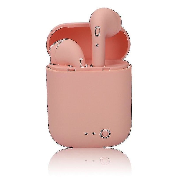 Vattentäta Bluetooth Sporthörlurar Headset Trådlösa hörlurar Kompatibel Iphone Kompatibel Samsung, Kompatibel med, Huawei, Kompatibel med Onepl pink