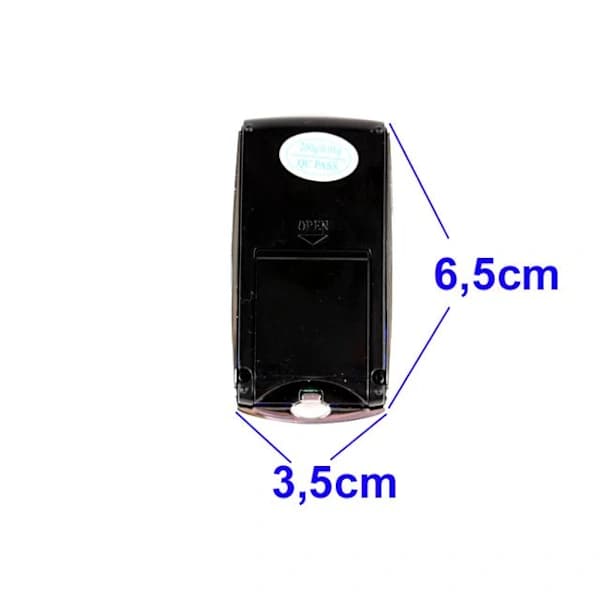 Digital mini scale 0.01g - 200g incl. battery CR2032 pocket scale multi-color multifärg
