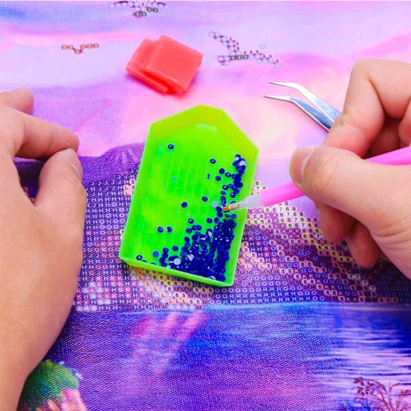 Diamantbroderi Verktygsset Multicolor mångfärgad