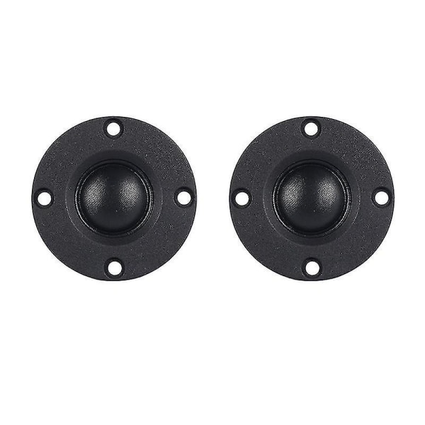 Hifi-diskanthögtalare (2 stycken, svart)