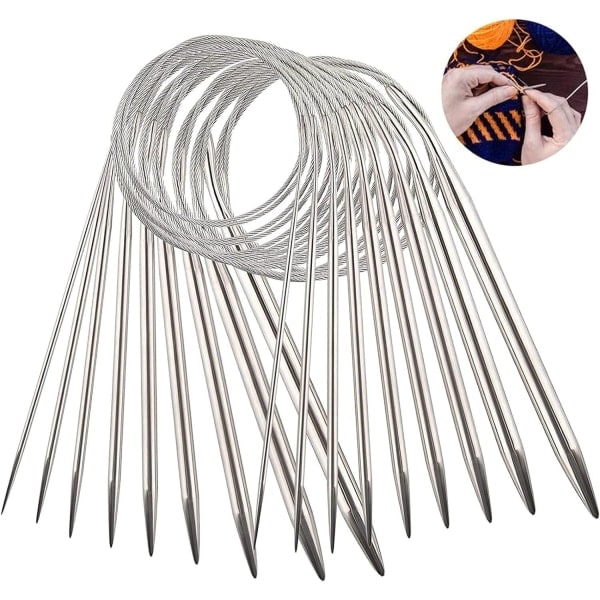 10 runda stickor, stickset - Perfekt