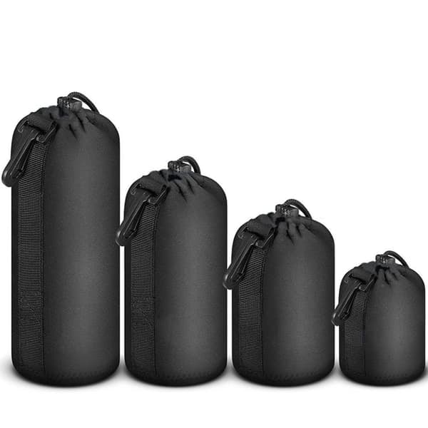 TS Objektivväskor i nylon, 4-pack