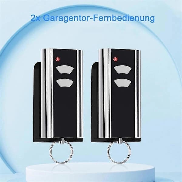 2-pak 433,92 MHz Garageportsender til Standard Steel Entrematic RCU 433-2, RCU 433-4, E