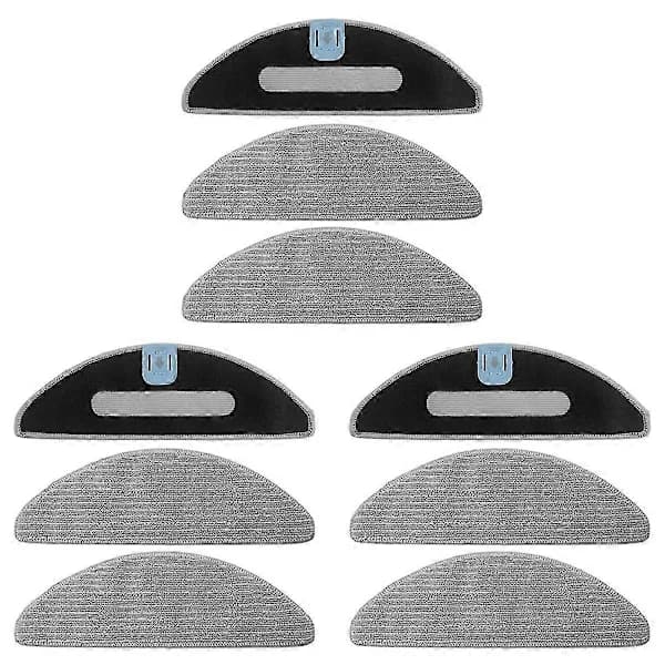 9 stk. vaskbare mikrofibermoppepuder til Combo I5/I5+/J5/J5+ robotstøvsuger, reservedele