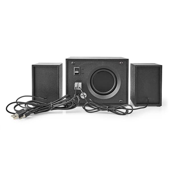 TS-Gaminghøyttalere med subwoofer og RGB-belysning