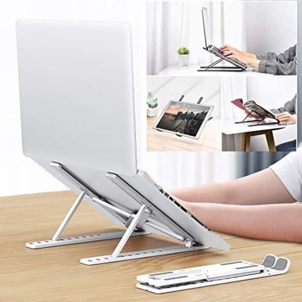 Laptopstativ, sammenklappeligt laptopstativ til alle laptopmærker