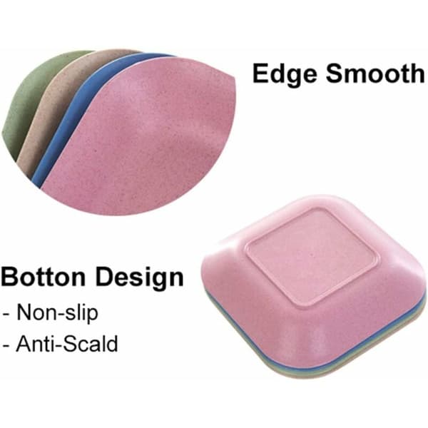 Lightweight, Durable Wheat Straw Plates, Elevate Your Dining Experience With Style And Functionality