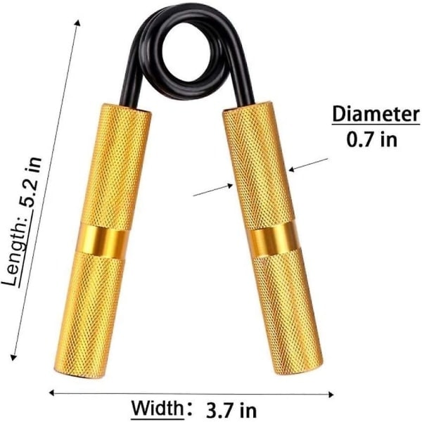 Handgreppsförstärkare, fingergrepp, handgrepp, handtränare blå 150LBS