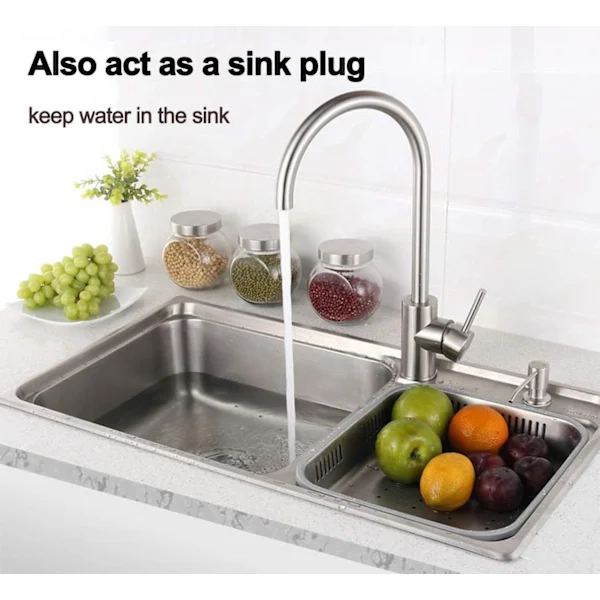 Plug for IKEA Kitchen Atlant / Domsjö / Sink Strainer - Basket Strainer 2-Pack 2-Pack