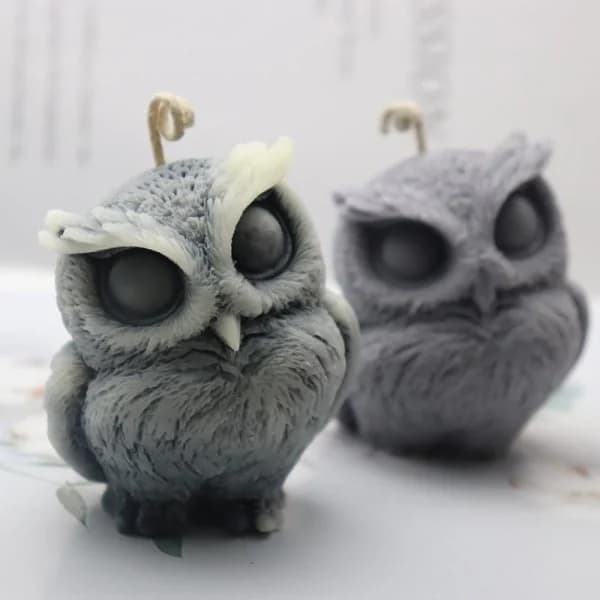 Ljusform ljusformar DIY silikonform stearinljus 3D