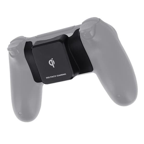 TS-DELTACO GAMING trådløs Qi-modtager til PS4 controller