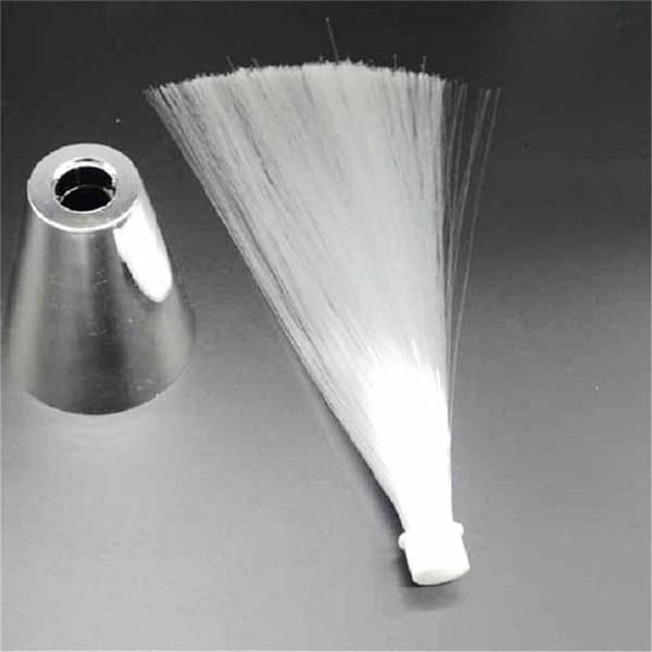 Fiberoptisk Lampe / Fiberlampe - Farveskiftende - 30 cm