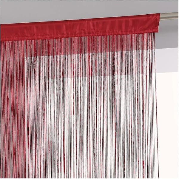 Lankaverho (Leveys 100*200 cm) Punainen