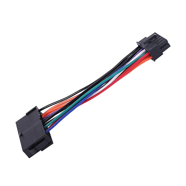 TS-2x Psu Atx 24pin Naaras - 12pin Uros Virtalähde Suojattu Kaapeli Johto 18awg Johto Acer Q87h3-am:lle