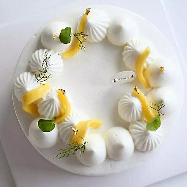 4 stk trådspiss, rustfrie glasurmunnstykker for bakverk fondantverktøy