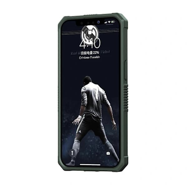 Stødsikkert mobilcover i kulfiber til iPhone 14 Pro Max