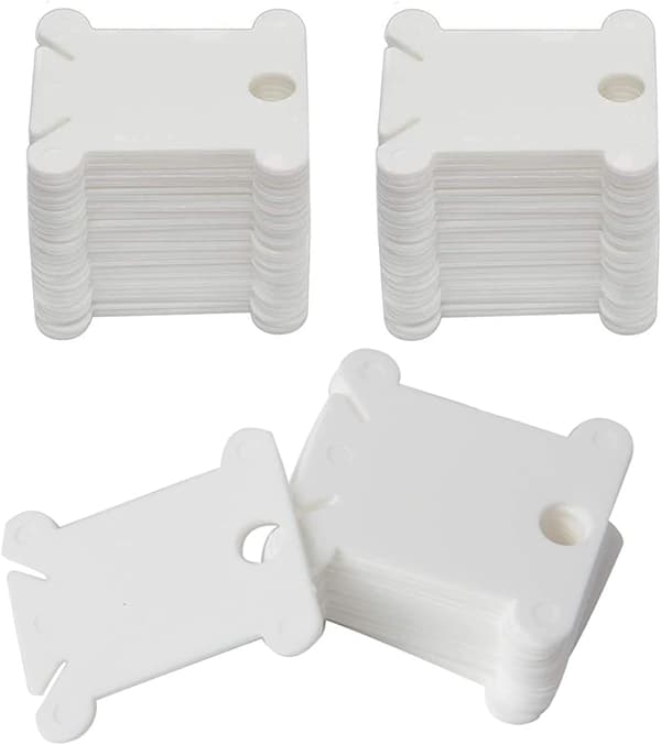 Embroidery Floss Bobbins 150 Pcs Embroidery Thread Holders Floss Holders Thread Bobbins for Embroidery Floss Cross Stitch