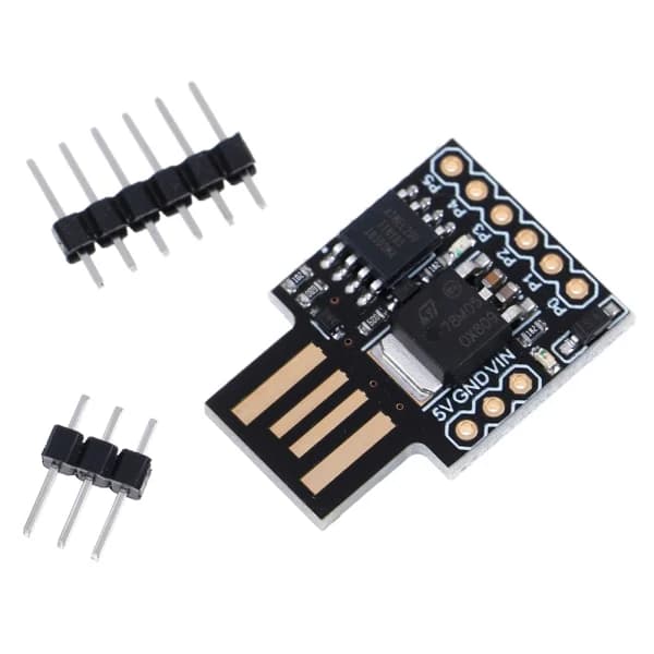 1:a ATTINY85 Digispark Kickstarter Arduino generel mikro-USB