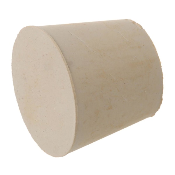 TS-New Gummiprop Propper Laboratorium Solid Hul Stop Push-in Forseglingsprop 7# 28*37mm