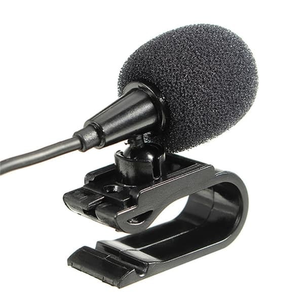 TS-Mikrofon Mono med Clip, 2,5mm - 3 Meter