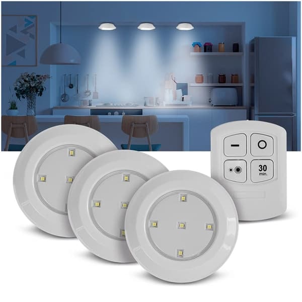TS-LED-Spotlights med fjärrkontroll
