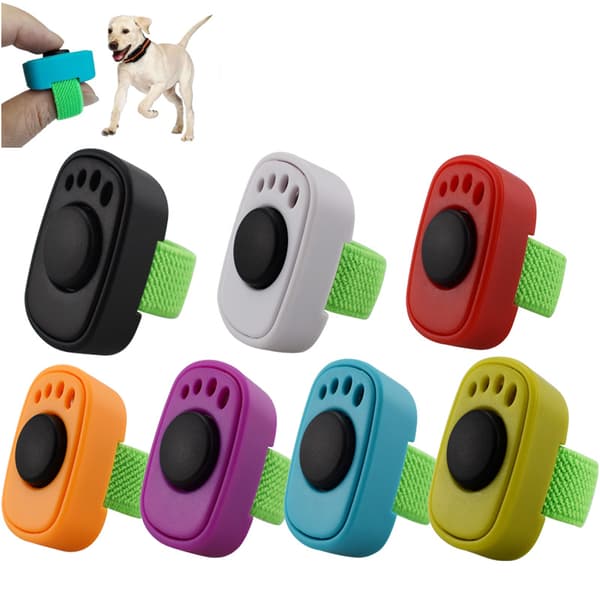 7-pack Dog Training Clickers - Clicker for Dogs and Cats, Training Aid