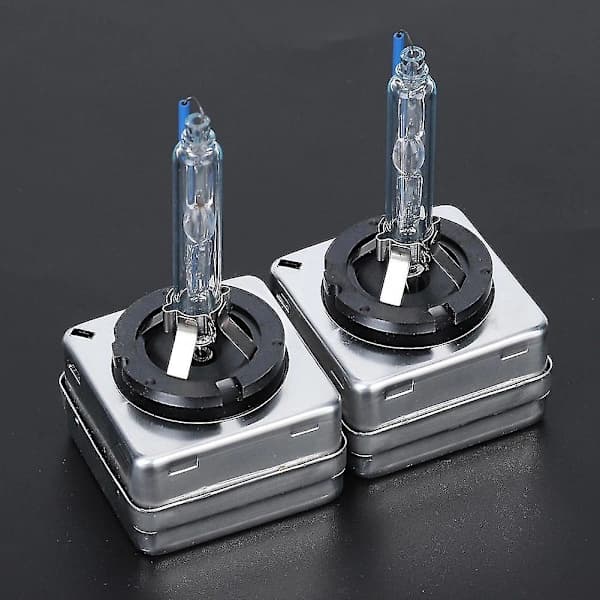 2 stk. D3s 8000k 35w Xenon Frontlykter Ip68 Vanntett Bil LED Frontlykter