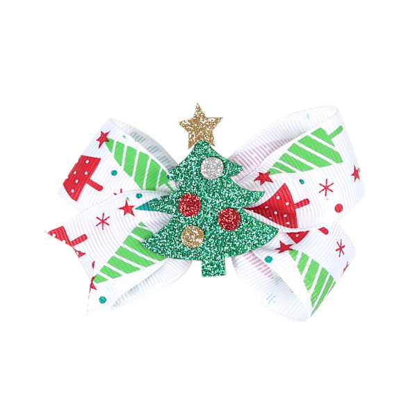 Hårklemme julehårnål for barn hårtilbehør Xmas