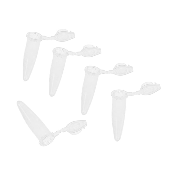 TS-1000 st Laboratorie Klar Vit Markering Plast Centrifugrör 0.5ml