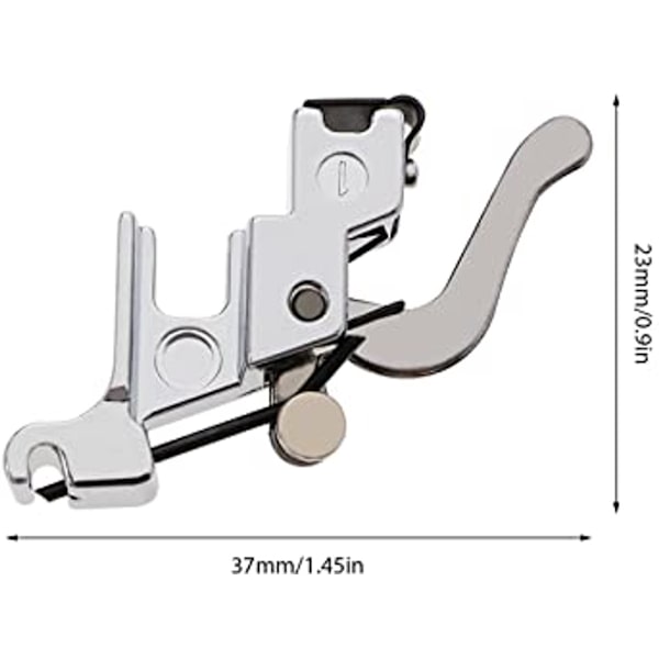 Trykfodsholder til symaskiner - 2-delt universaladapter