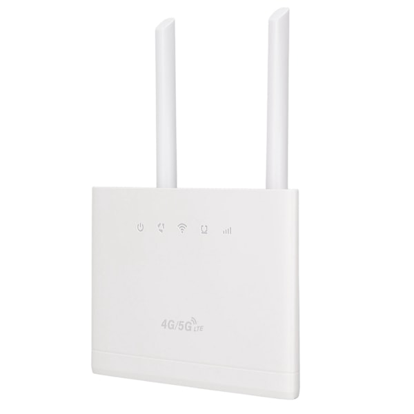 Router til SIM-kort Indbygget firewall 300Mbps 4G Trådløst bredbåndsgrænseflade Trådløse computer-routere 100‑240V US-stik