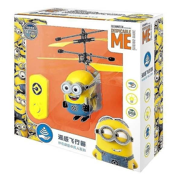 Minions Drone-fjernkontrollfly, Miniflyging, Flash Helikopter-Perfekt