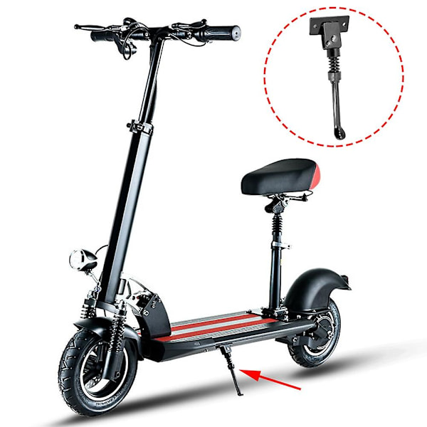 TS-10 Tum Elektrisk Scooter Parkeringsstöd E-scooter Stöd För Kugoo M4 Kick Scooter Tillbehör