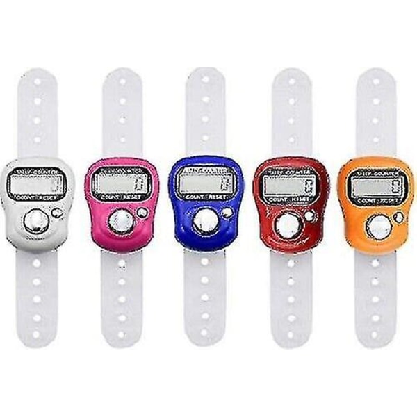 Fingerring Digital Tasbeeh Tasbih Räknare Timer Religiös Stickning Varvräknare