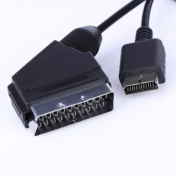 RGB Scart-kabel for Playstation Ps1/ps2/ps3