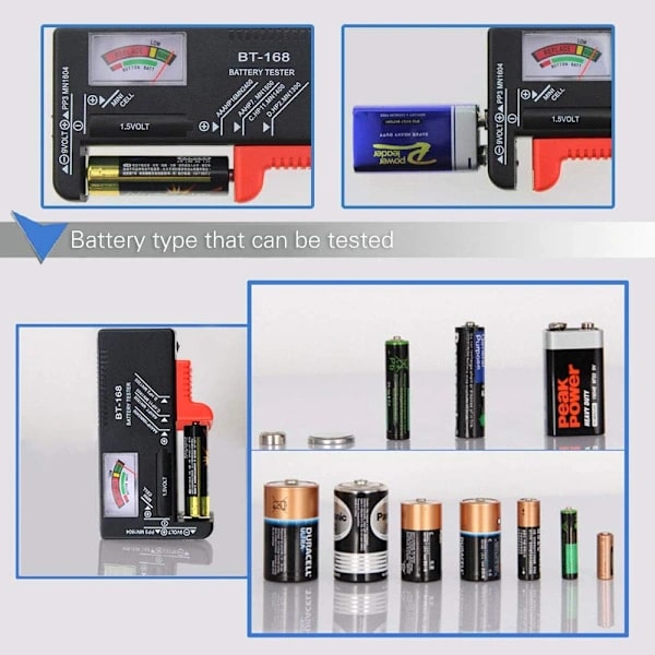 Batteritester, Universell Batterikontroll for Myntceller