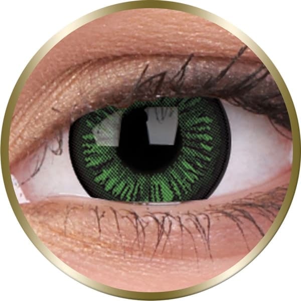TS-Värilliset Linssit Phantasee Big Eyes Vihreä