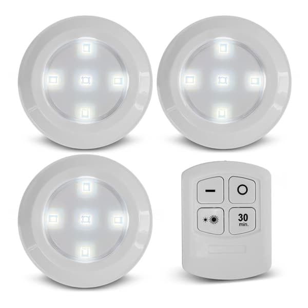 TS-LED-Spotlights med fjärrkontroll